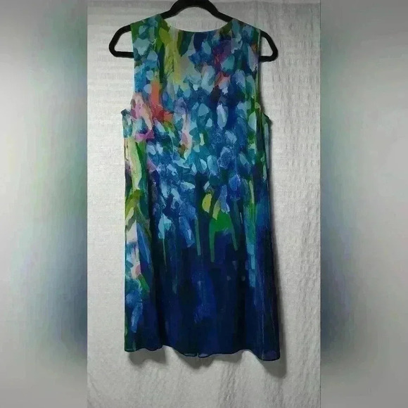Claire Desjardins Wearable Art Sleeveless Dress. Ladies  size M - Picture 4 of 8
